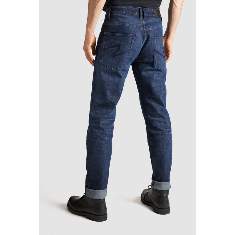 Motorjeans PANDO MOTO Arnie Slim blauw uitverkoop
