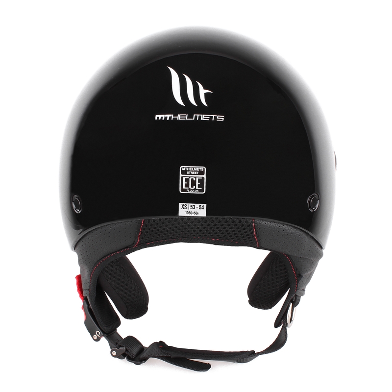 MT Street open motorhelm zwart uitverkoop