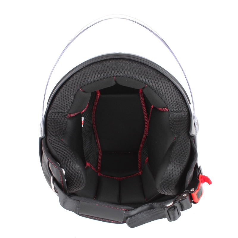 MT Street open motorhelm zwart uitverkoop