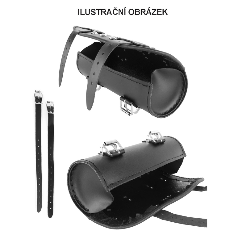 Leren rol voor Chopper/Custom motorfiets RSA-14B