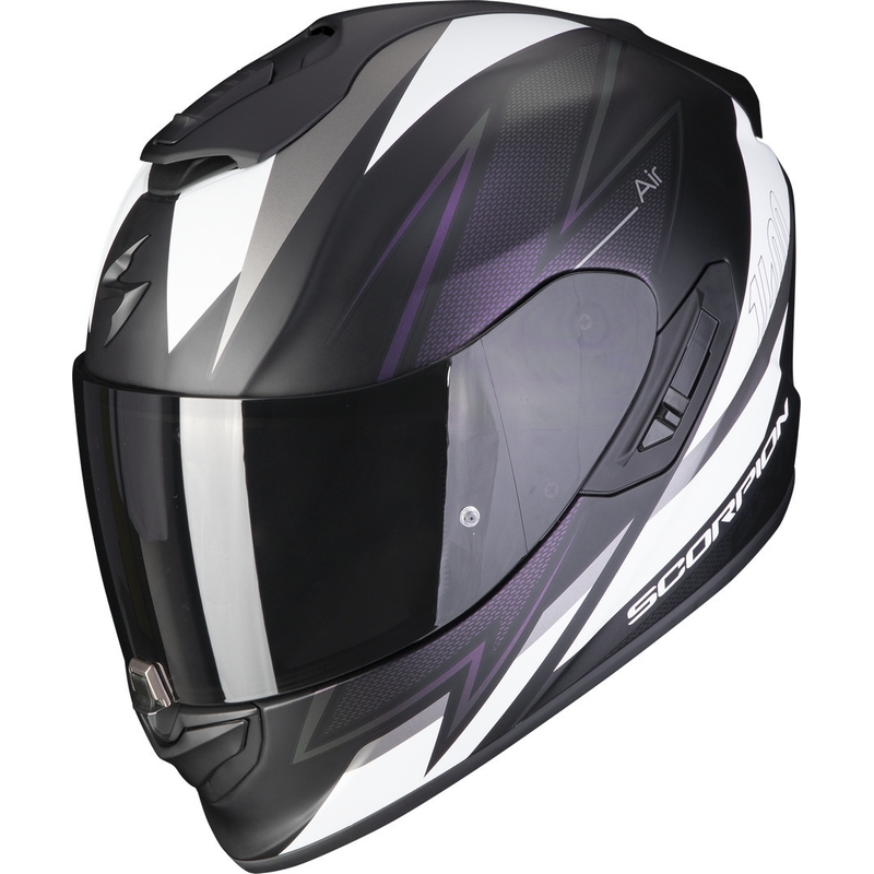 Integraalhelm Scorpion EXO-1400 EVO Air Thelios zwart-wit-paars