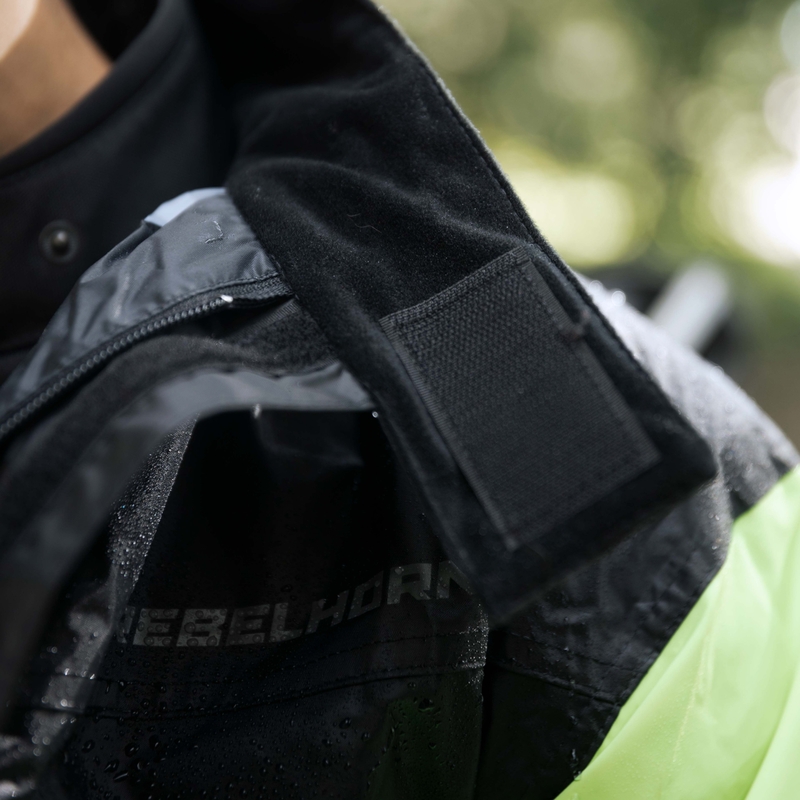 Rebelhorn Regen Zwart Motorjack