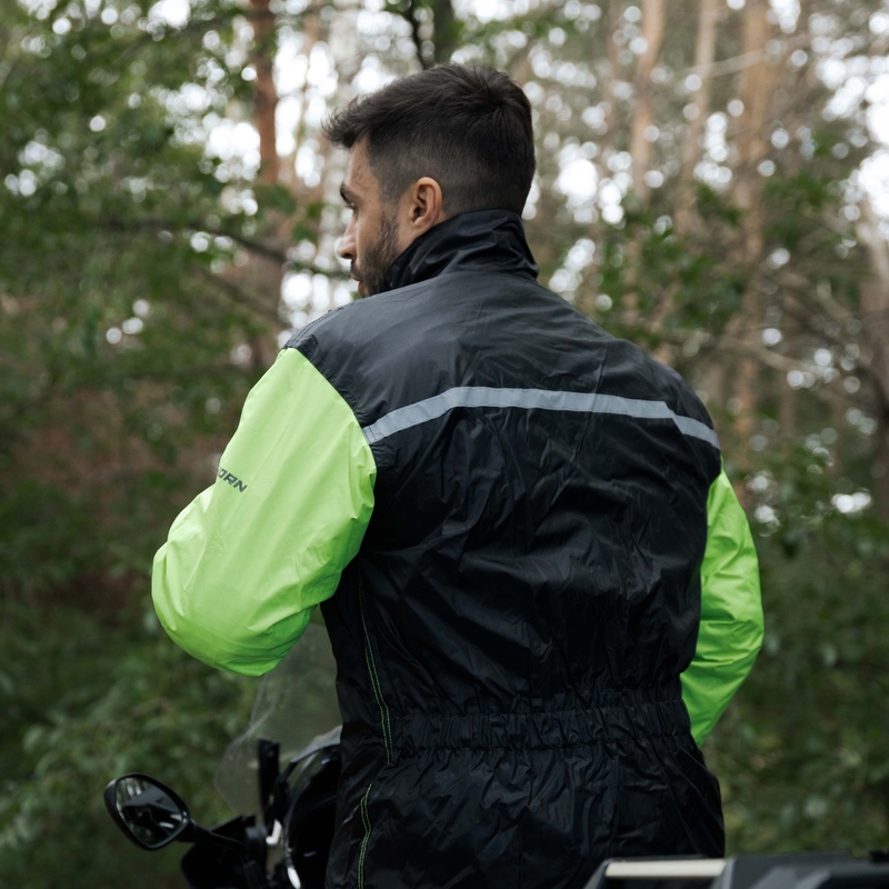 Rebelhorn Rain fluogele motorfiets regenjas