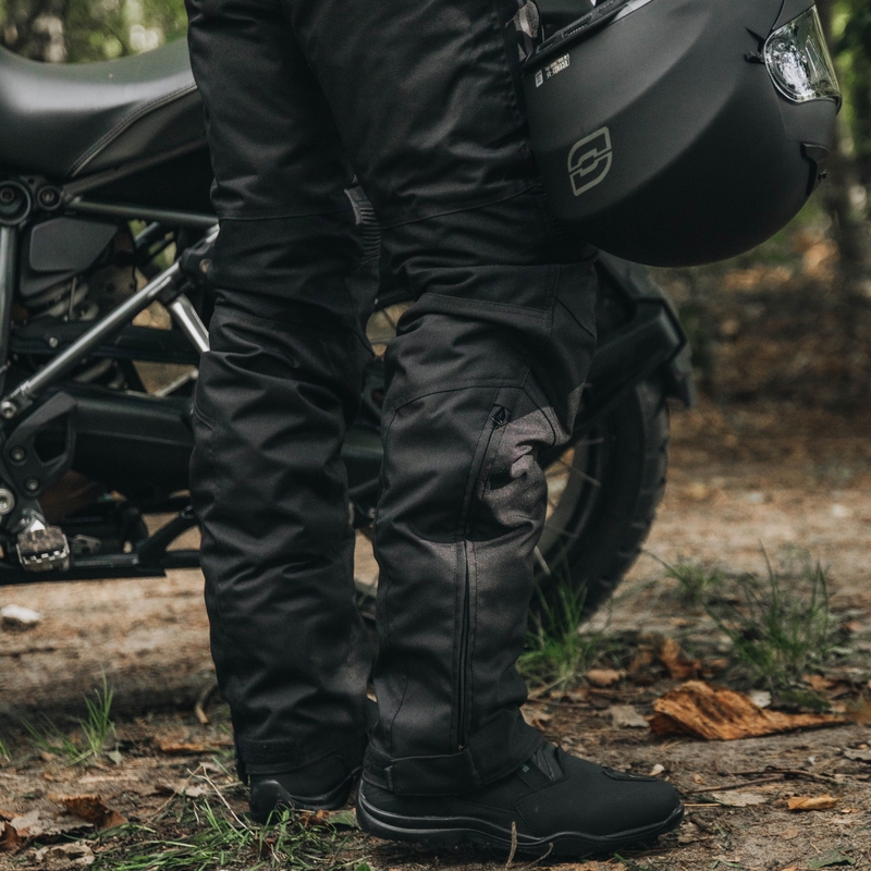 Ozone Vulcan Zwart Motorbroek