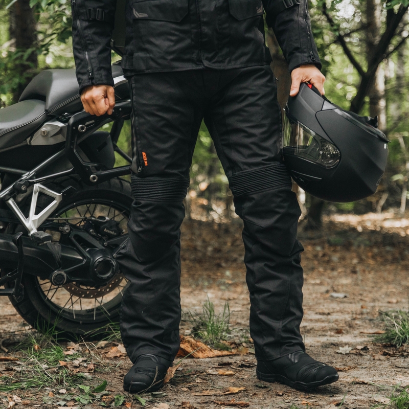 Ozone Vulcan Zwart Motorbroek