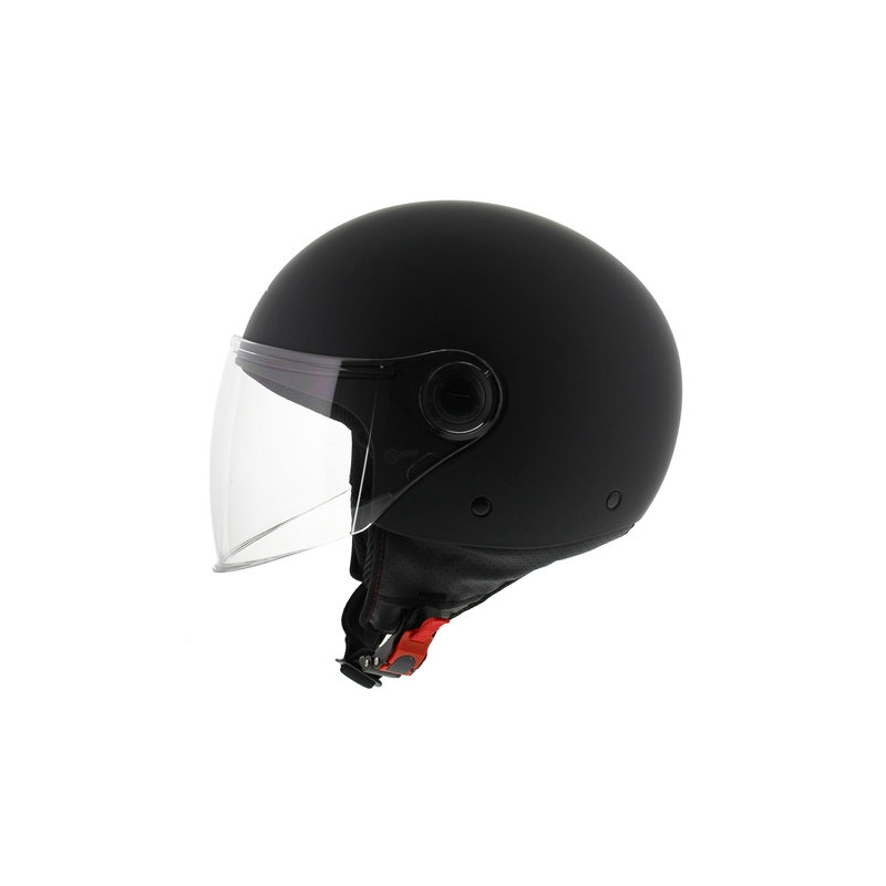 MT Street open motorhelm zwart mat uitverkoop