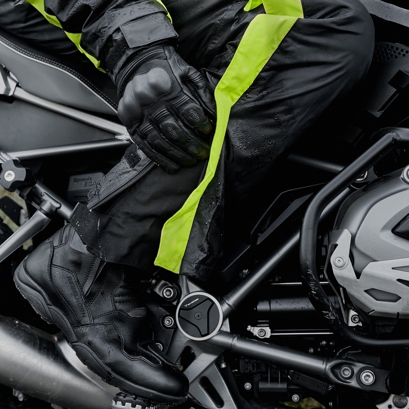 Rebelhorn Reis Regenpak zwart-fluo geel