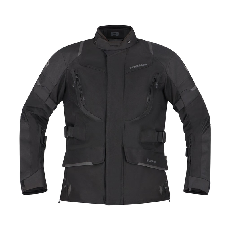 RICHA Cyclone 2 GTX Dames Motorjack Zwart uitverkoop