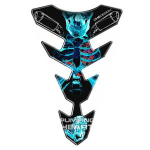 Brandstoftankafdekking - tankpad Print Slim Skeleton