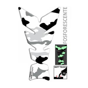 Brandstoftankdeksel - tankpad Print Mimetic Fosforescerend