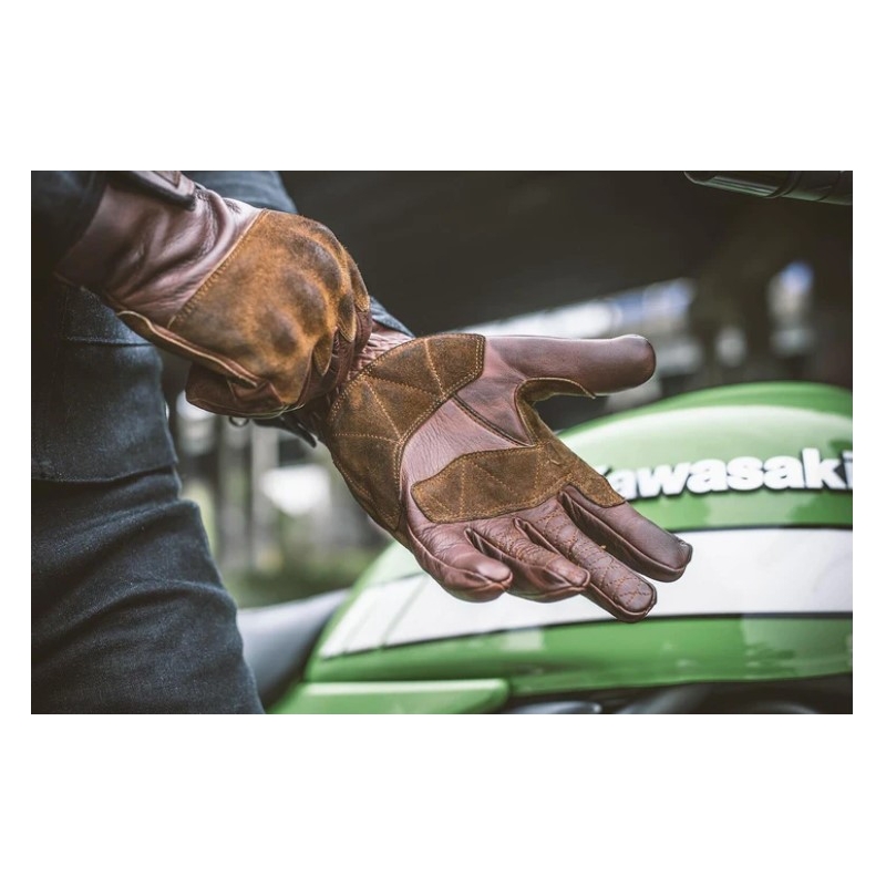 Fuel Rodeo Motorhandschoenen Bruin