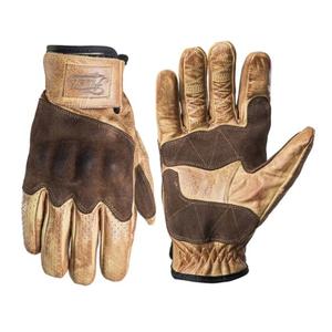 Motorhandschoenen Fuel Rodeo bruin-geel