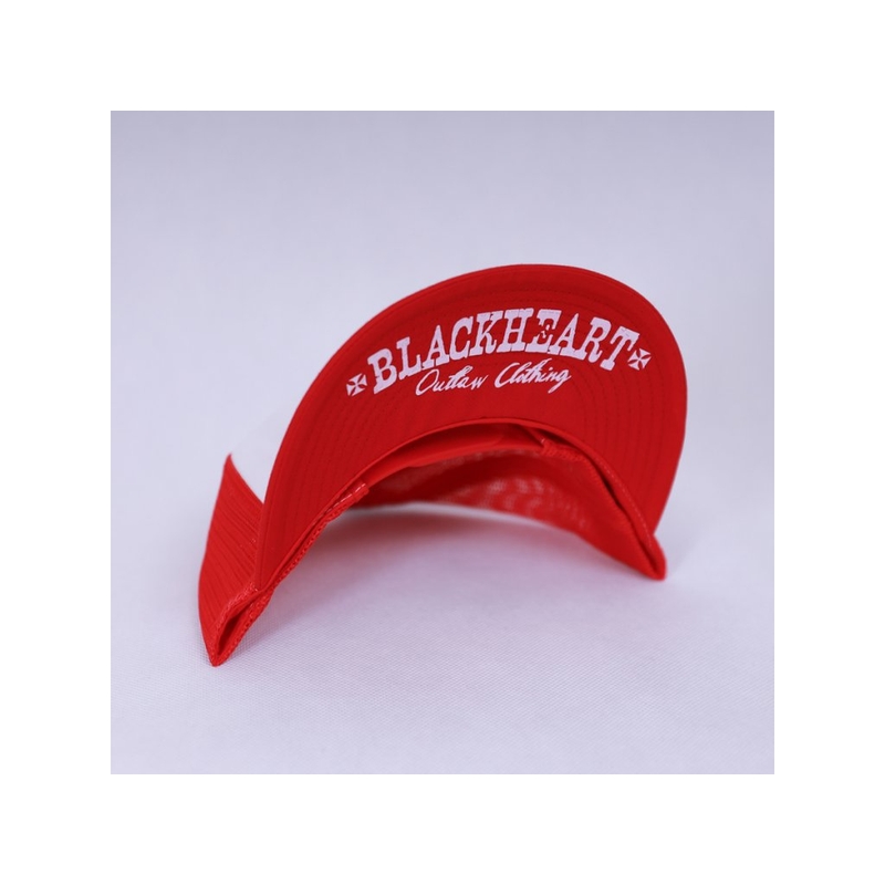 Pet Zwart Hart Commandant rood