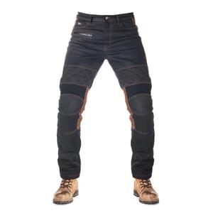 Motorbroek Fuel Sergeant 2 Waxed Bruin en Zwart