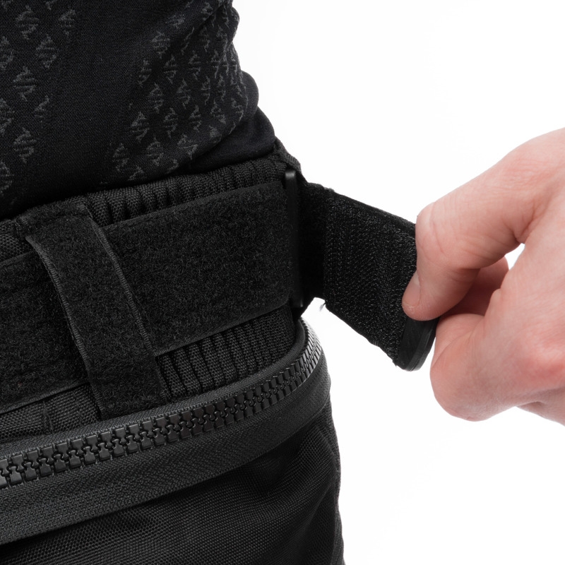 Ozone Union II motorbroek zwart kort uitverkoop