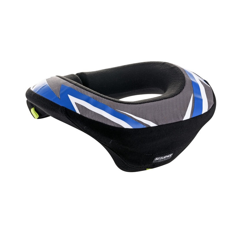 Alpinestars Sequence Jeugd Nekbeschermer Zwart, Wit en Blauw