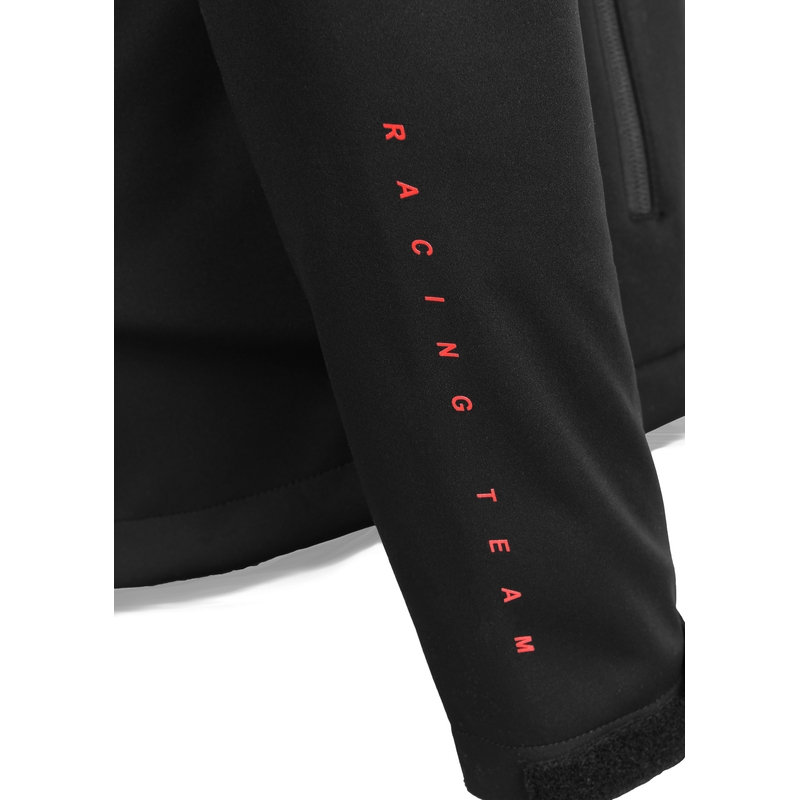 Softshelljack MotoZem Racing Team zwart-rood
