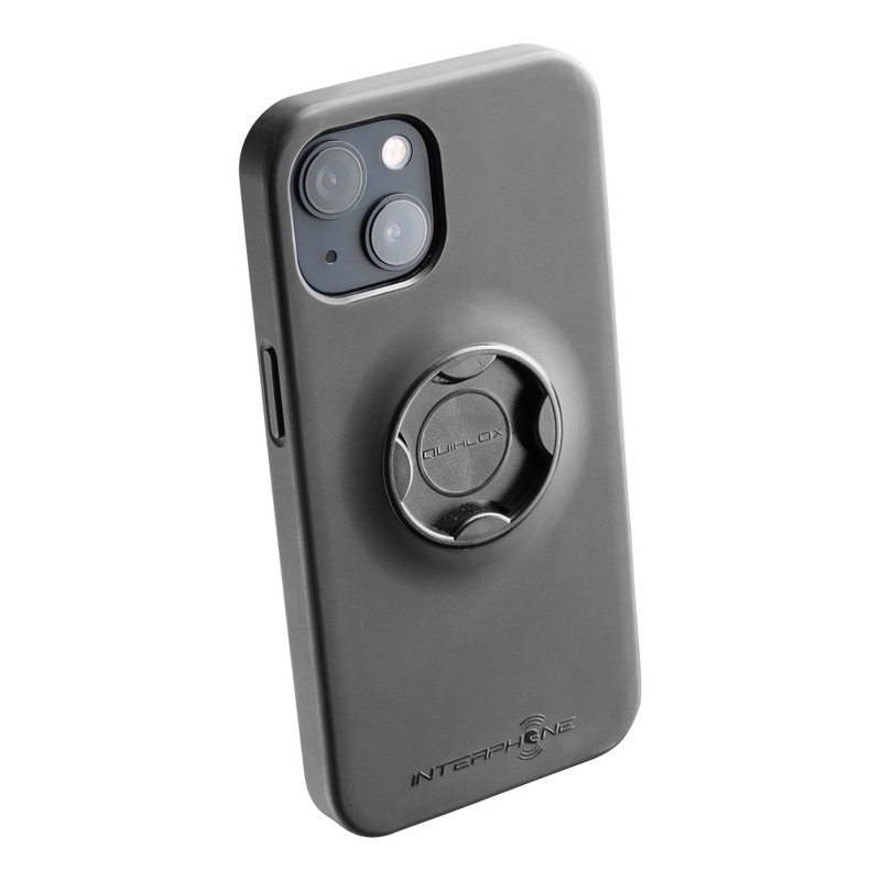 Beschermhoes Interphone QUIKLOX voor Apple iPhone 14 zwart