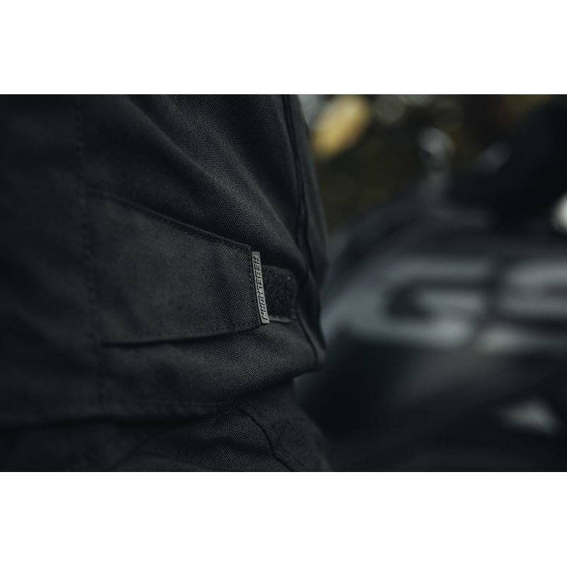 Motorjas Rebelhorn Hardy II zwart-fluogeel uitverkoop