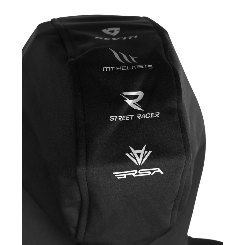 Dames softshelljack MotoZem Racing Team zwart-rood