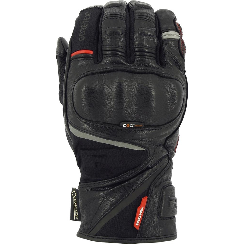 Rukavice na motorku RICHA Atlantic Gore-Tex černé výprodej