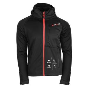 Softshell jas MotoZem Racing Team zwart-rood