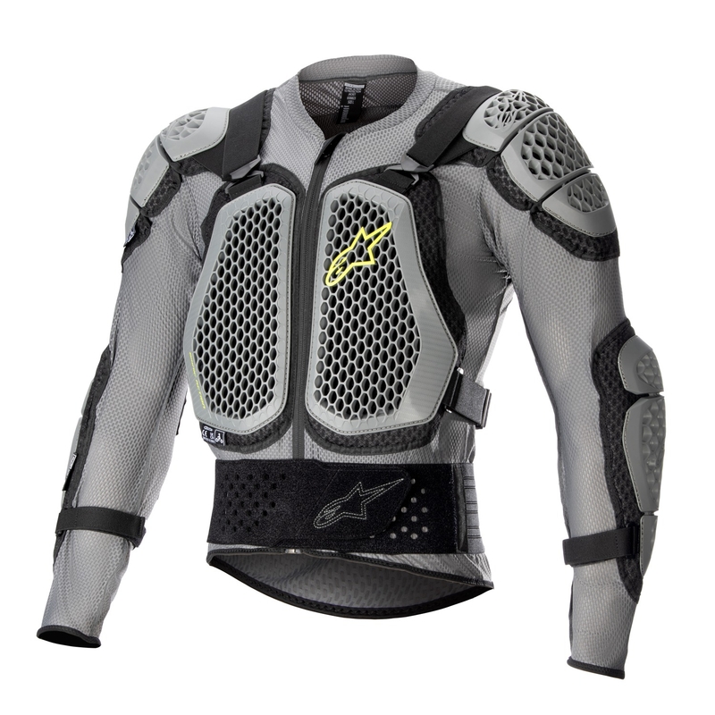 Alpinestars Bionic Action 2 zwart-grijs-fluo gele bodyprotector