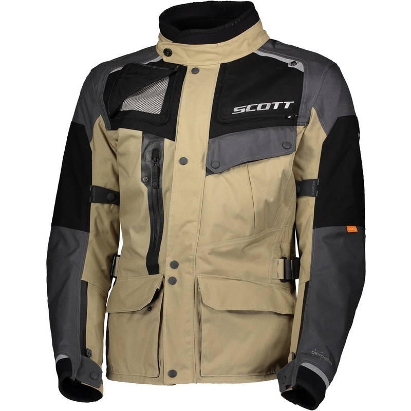 Motorjas SCOTT Voyager Dryo bruin-grijs