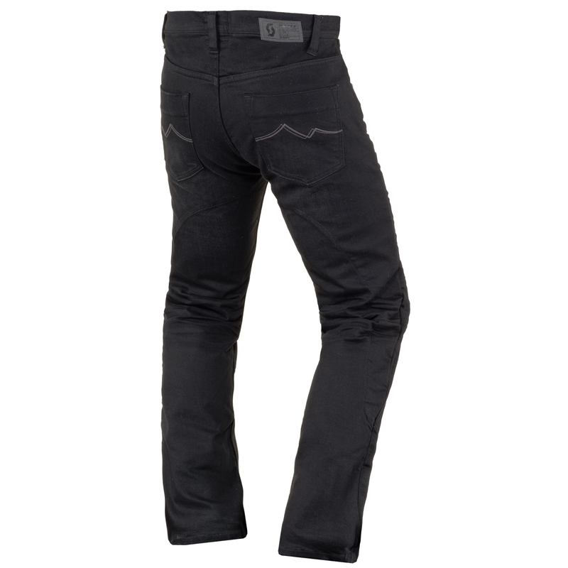 SCOTT Denim Stretch Motorcycle Jeans Zwart