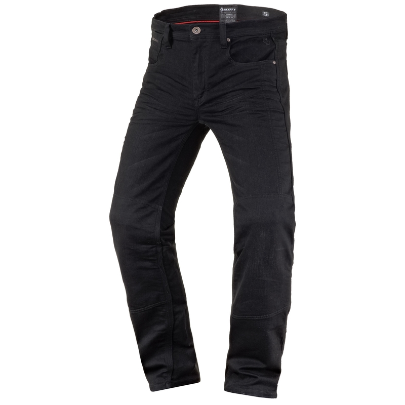 SCOTT Denim Stretch Motorcycle Jeans Zwart
