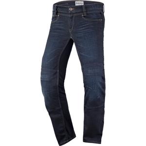 Dames-SOTT Denim Stretch Motorcycle Jeans Blauw