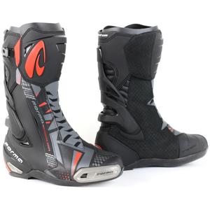 Forma Phantom motorlaarzen zwart-grijs-rood