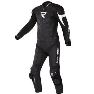 Street Racer Fast Track 2 zwarte motoroverall uitverkoop