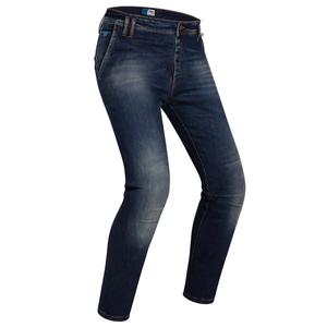 PMJ Russel blauwe motorjeans
