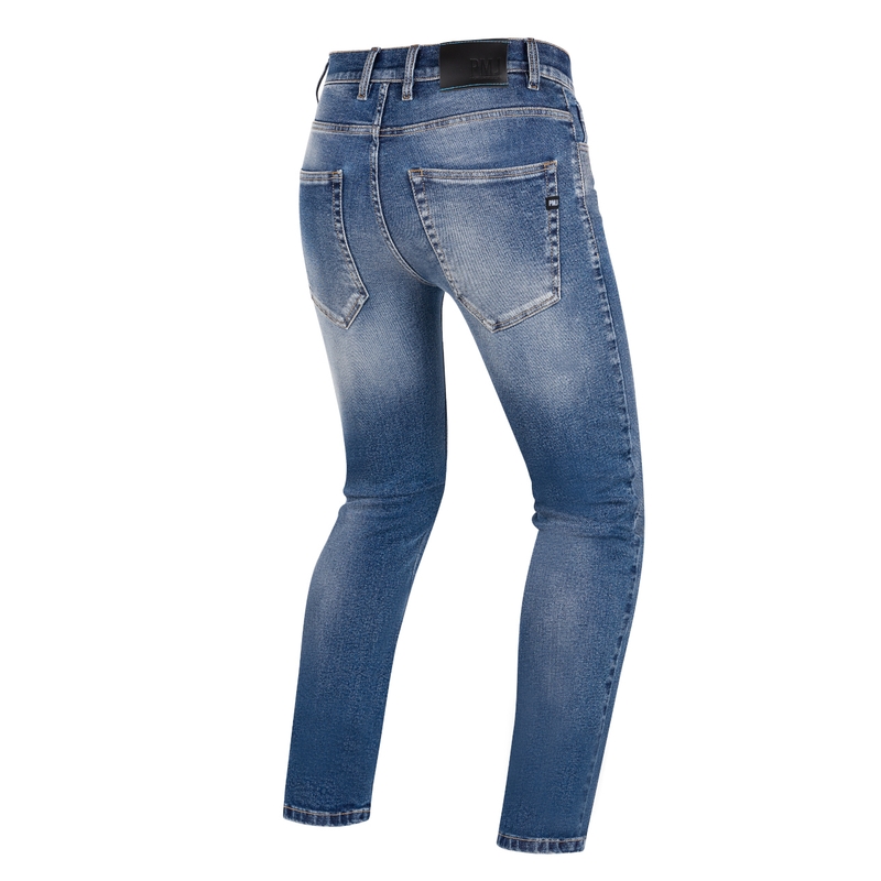 PMJ Cruise blauwe motorjeans uitverkoop
