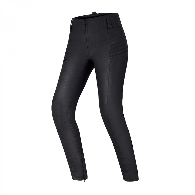 Dames Shima Nox 2.0 Wax Black Motorcycle Jeans uitverkoop