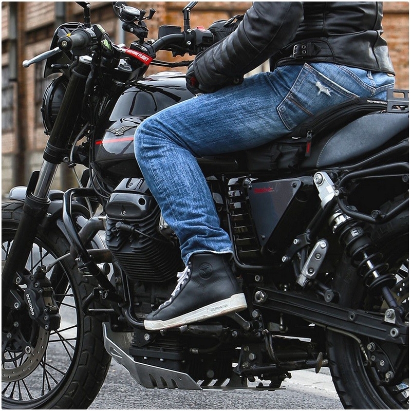 Stylmartin Core zwart-witte motorlaarzen