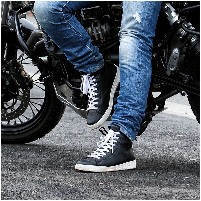 Stylmartin Core zwart-witte motorlaarzen