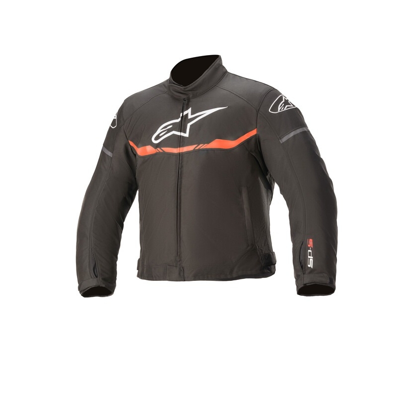 Alpinestars T-SP S Waterdicht Kinder Motorjack Wit, Rood en Zwart