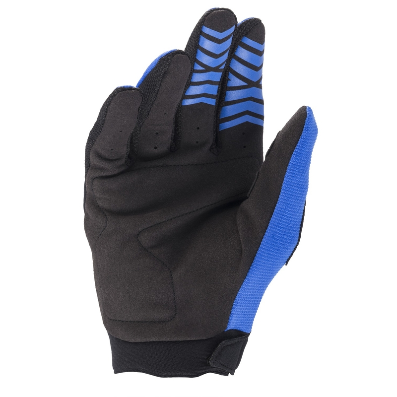 Alpinestars Full Bore Kinder Motorcross Handschoenen Zwart en Blauw