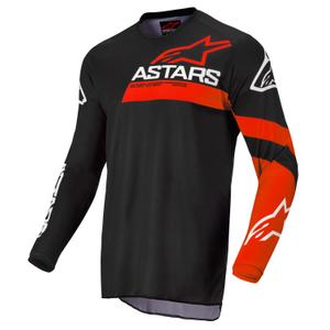 Kinder motorcross trui Alpinestars Racer Chaser zwart en rood