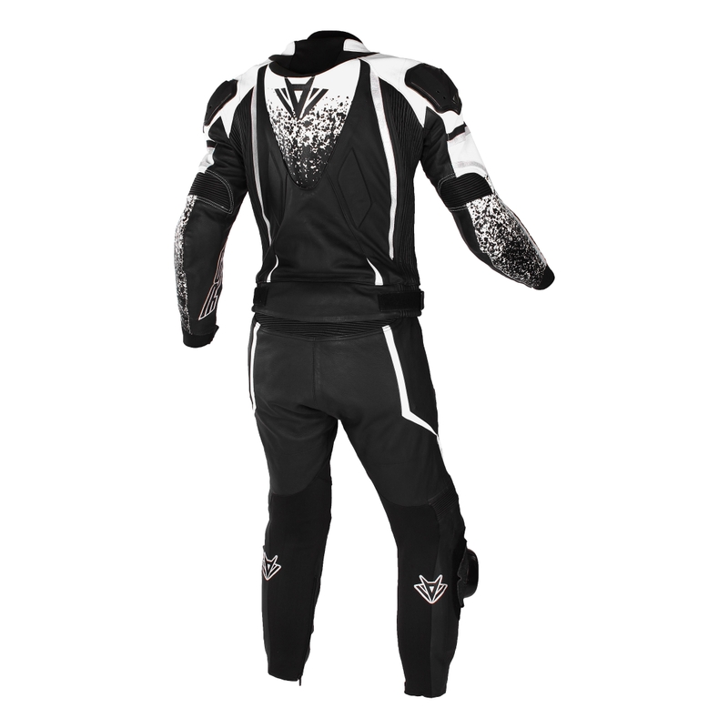 RSA GT2 zwart-witte motoroverall uitverkoop