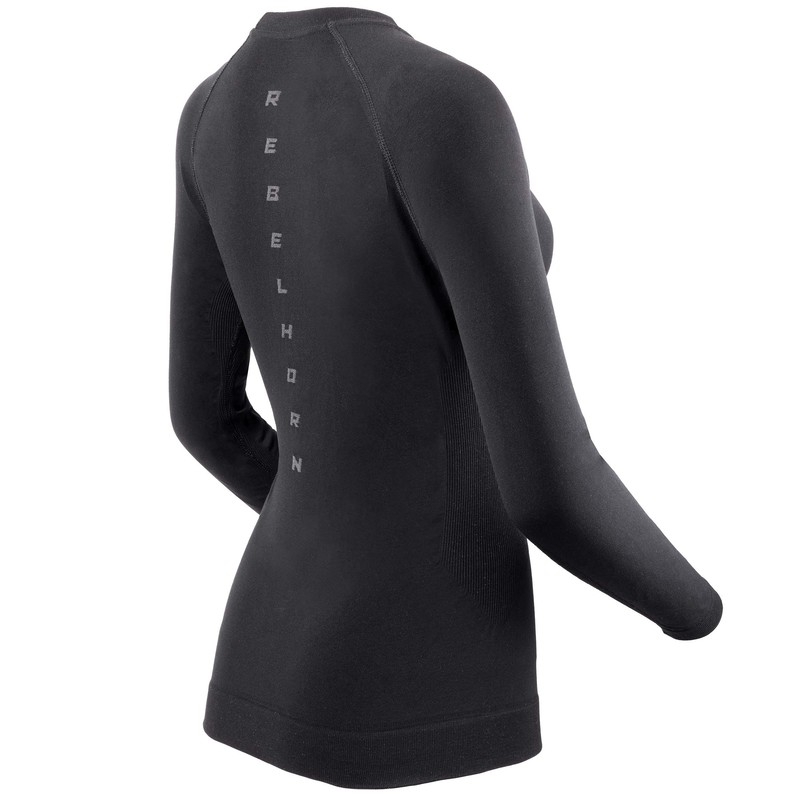 Rebelhorn Freeze II Thermoshirt voor dames Zwart