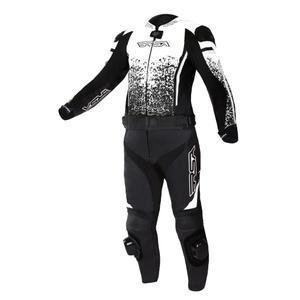 RSA GT2 zwart-witte motoroverall uitverkoop