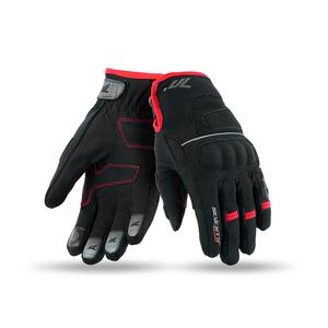Motorhandschoenen SEVENTY DEGREES SD-C43 zwart-rood