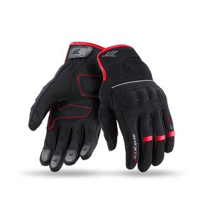 Motorhandschoenen SEVENTY DEGREES SD-C54 zwart-rood