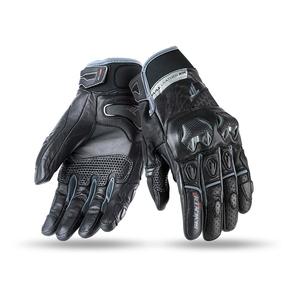 Motorhandschoenen SEVENTY DEGREES SD-N32 zwart-grijs