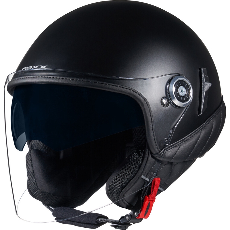 Open motorhelm NEXX SX.60 Artizan zwart uitverkoop