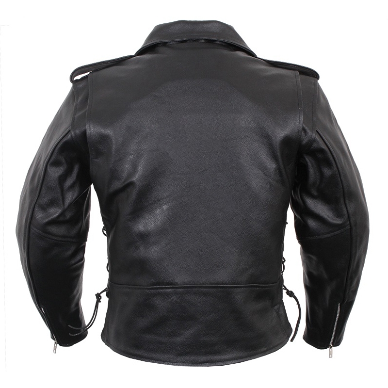 RSA Chopper zwart leer curvy