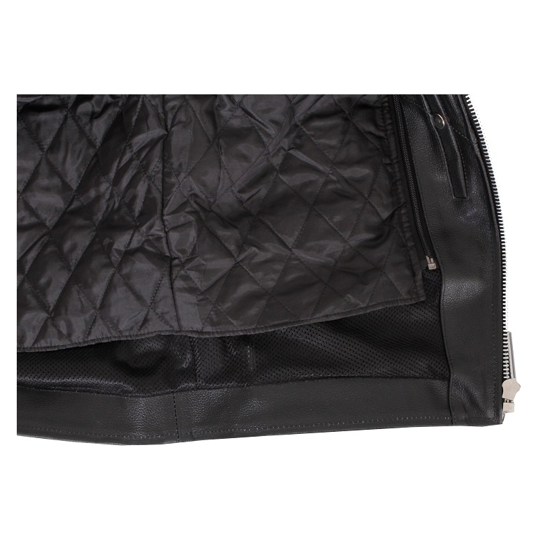 RSA Chopper zwart leer curvy